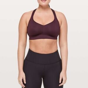 Lululemon Dark Adobe Speed Up Bra C/D
